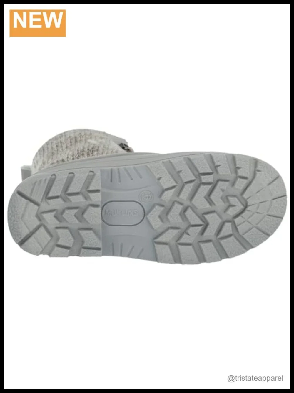 Women's Waterproof Ankle Bootie with Sweater Cuff and Muk Luxe Lining